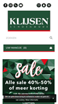 Mobile Screenshot of klijsenschoenmode.nl